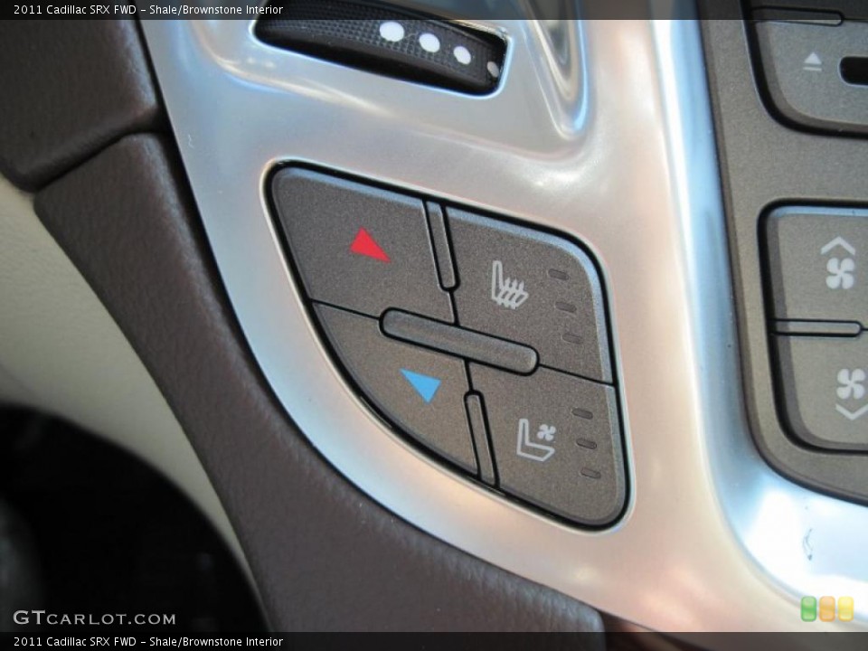 Shale/Brownstone Interior Controls for the 2011 Cadillac SRX FWD #45667967