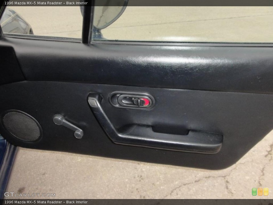 Black Interior Door Panel for the 1996 Mazda MX-5 Miata Roadster #45668196