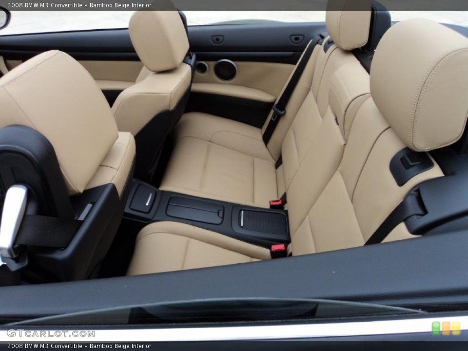 Bamboo Beige Interior Photo for the 2008 BMW M3 Convertible #45670020