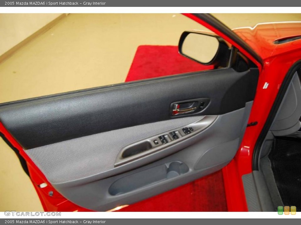 Gray Interior Door Panel for the 2005 Mazda MAZDA6 i Sport Hatchback #45671010