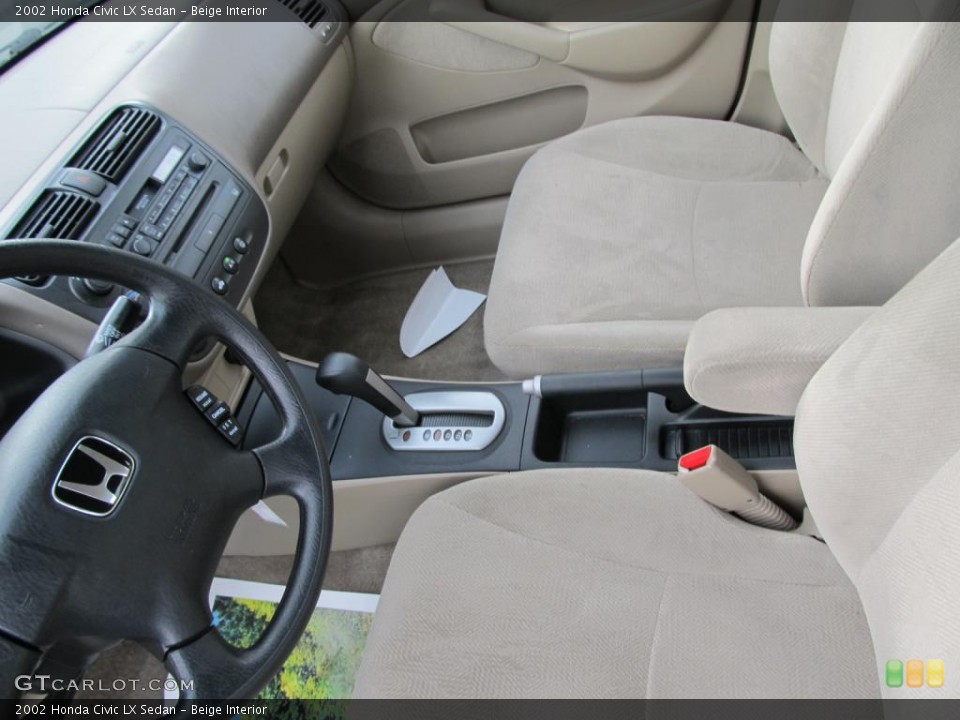Beige Interior Photo for the 2002 Honda Civic LX Sedan #45674240