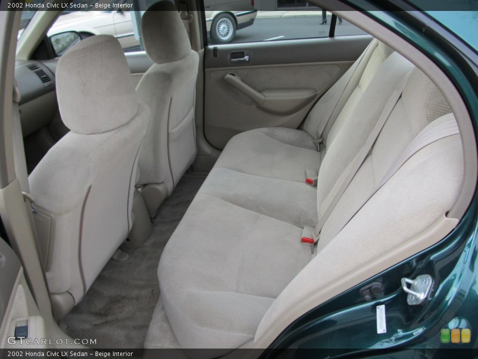 Beige Interior Photo for the 2002 Honda Civic LX Sedan #45674352