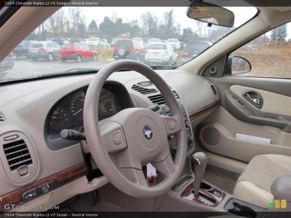 Neutral Interior Photo for the 2004 Chevrolet Malibu LS V6 Sedan #45675156