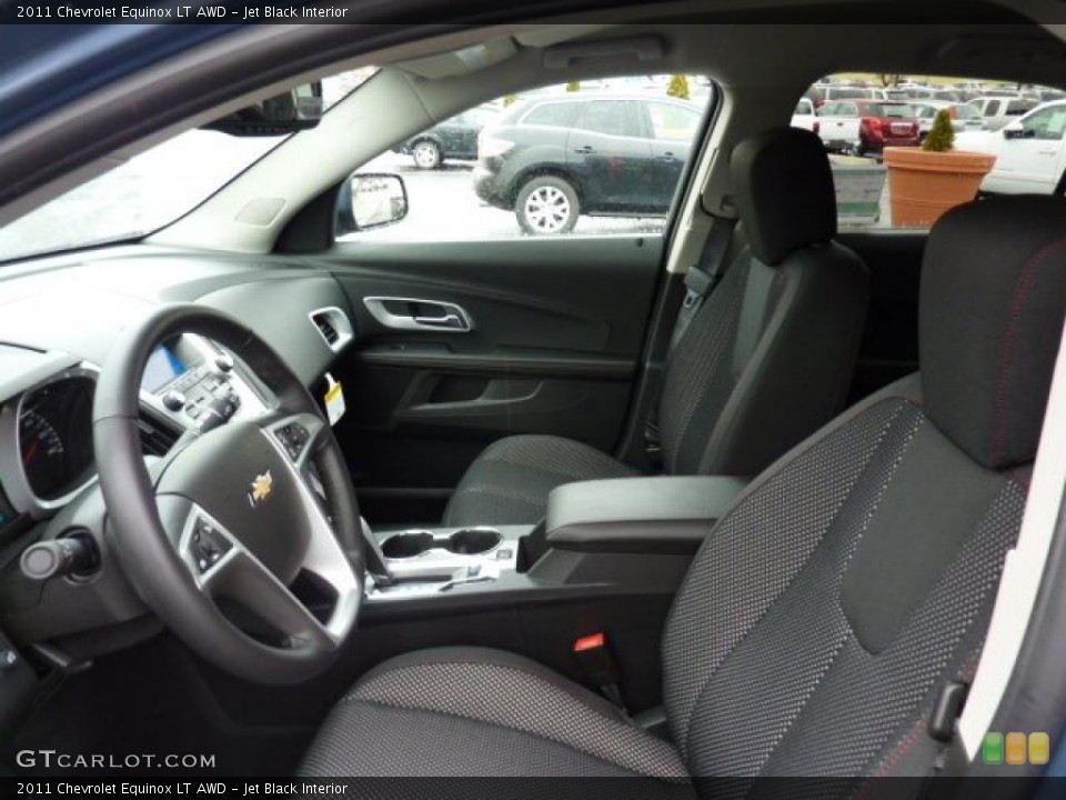 Jet Black Interior Photo for the 2011 Chevrolet Equinox LT AWD #45678116
