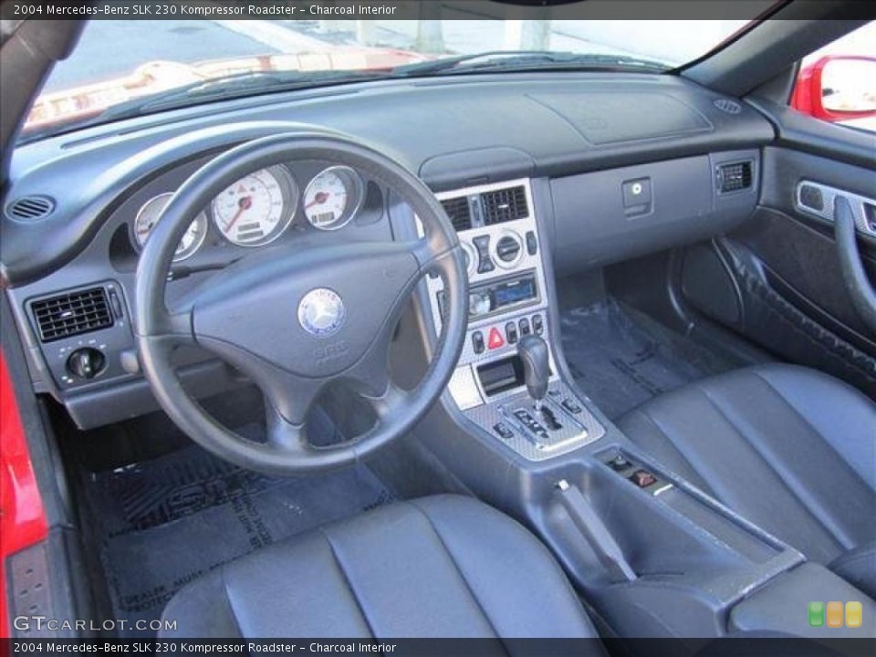 Charcoal Interior Prime Interior for the 2004 Mercedes-Benz SLK 230 Kompressor Roadster #45680086