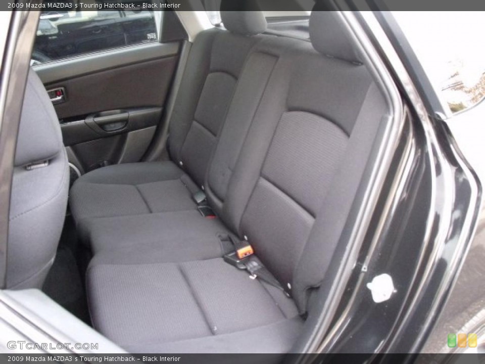 Black Interior Photo for the 2009 Mazda MAZDA3 s Touring Hatchback #45680194