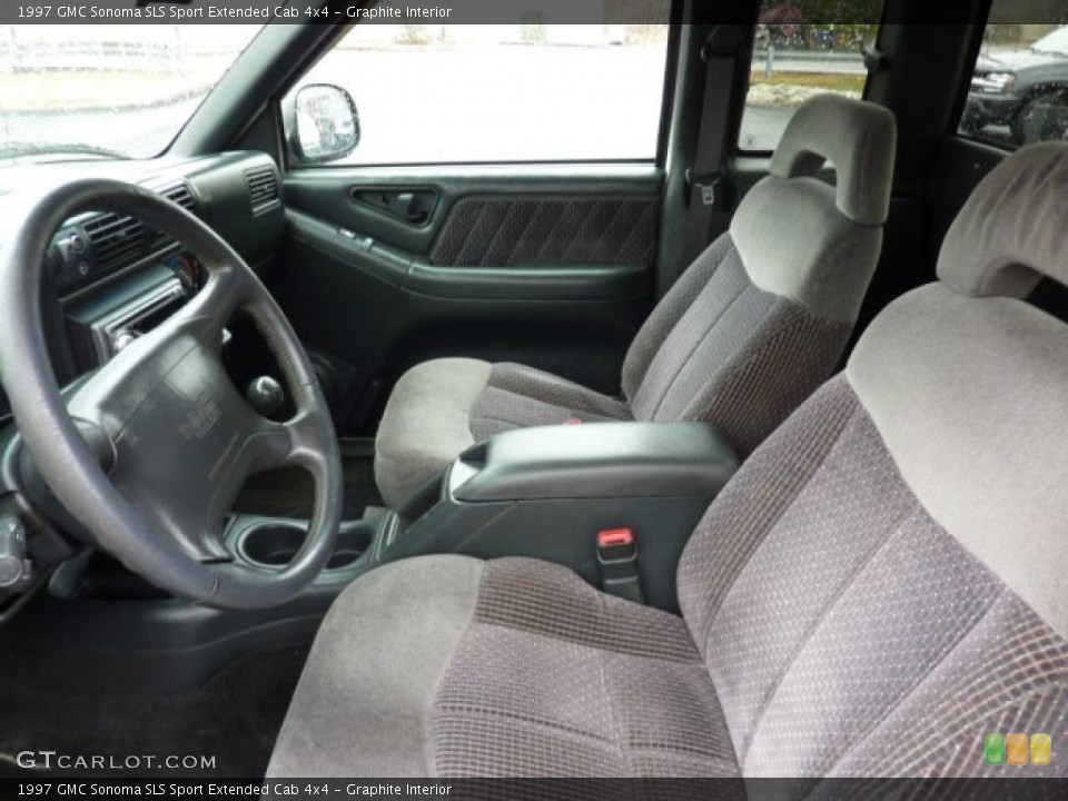 Graphite 1997 GMC Sonoma Interiors