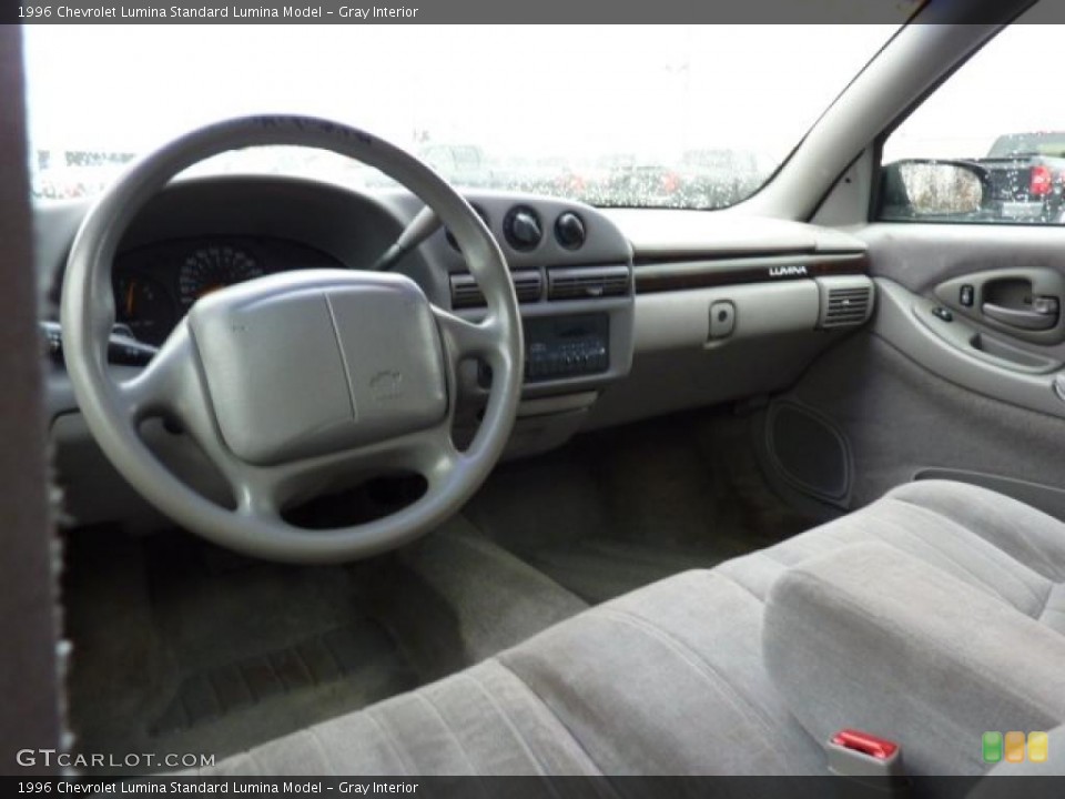 Gray Interior Prime Interior for the 1996 Chevrolet Lumina  #45681238