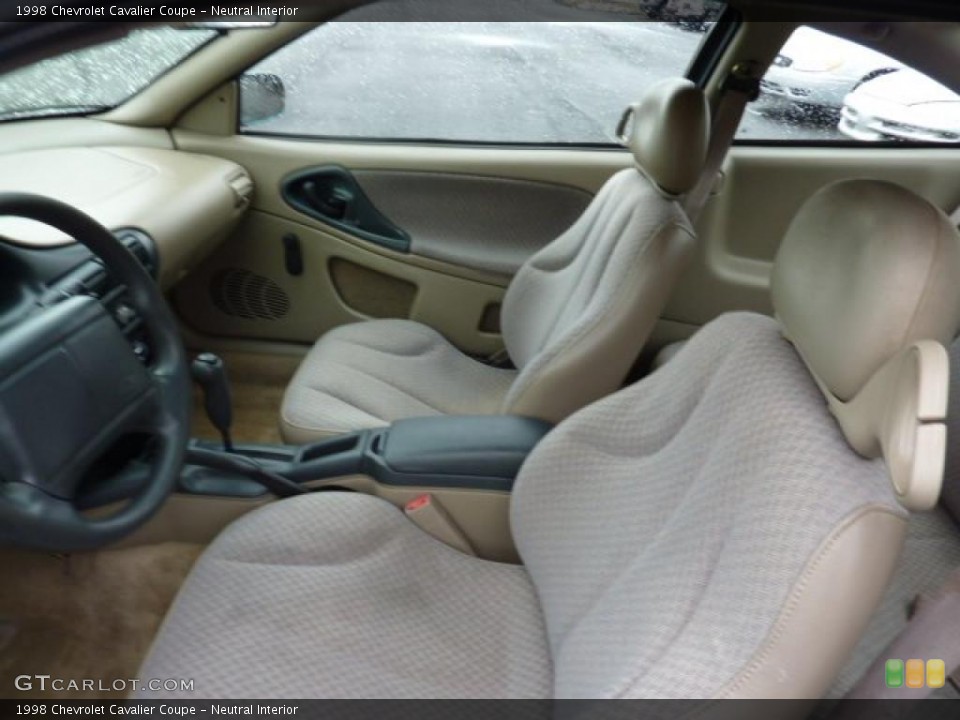 Neutral Interior Photo for the 1998 Chevrolet Cavalier Coupe #45681562