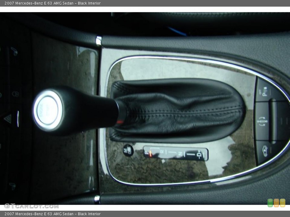 Black Interior Transmission for the 2007 Mercedes-Benz E 63 AMG Sedan #45685051