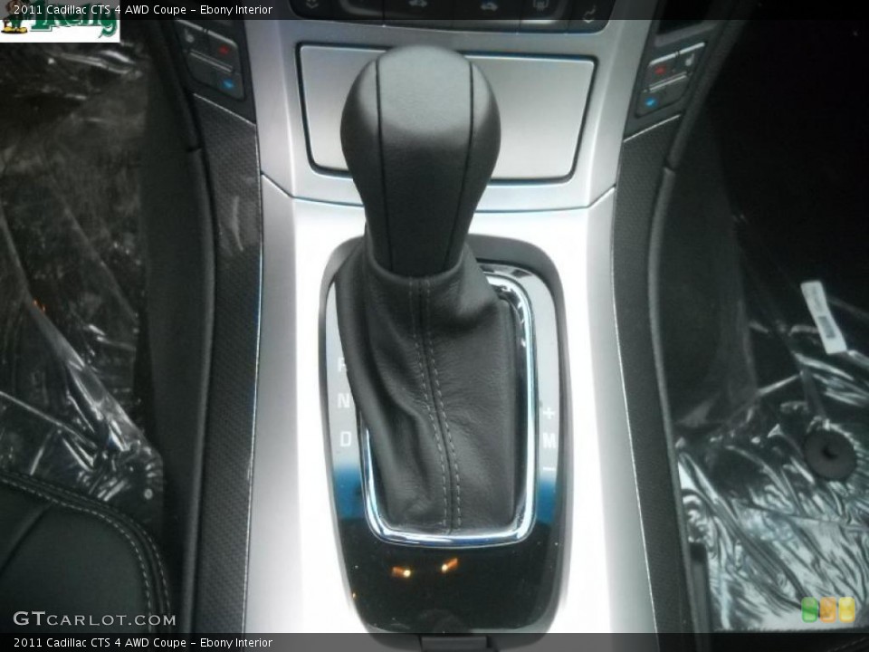Ebony Interior Transmission for the 2011 Cadillac CTS 4 AWD Coupe #45685669