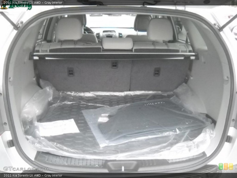 Gray Interior Trunk for the 2011 Kia Sorento LX AWD #45686402