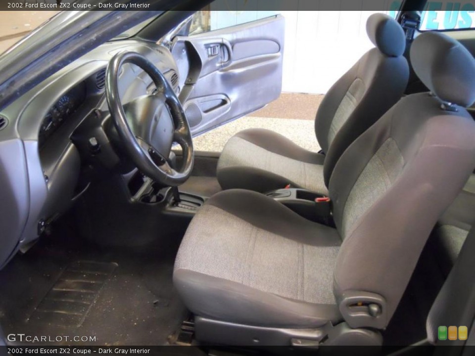 Dark Gray Interior Photo for the 2002 Ford Escort ZX2 Coupe #45687909