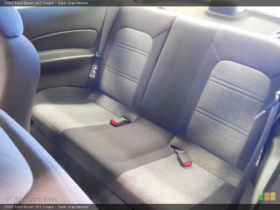 Dark Gray Interior Photo for the 2002 Ford Escort ZX2 Coupe #45687920