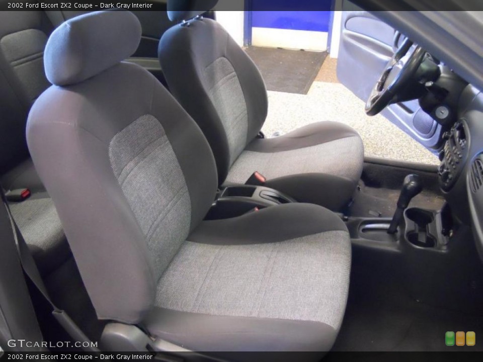 Dark Gray Interior Photo for the 2002 Ford Escort ZX2 Coupe #45687937