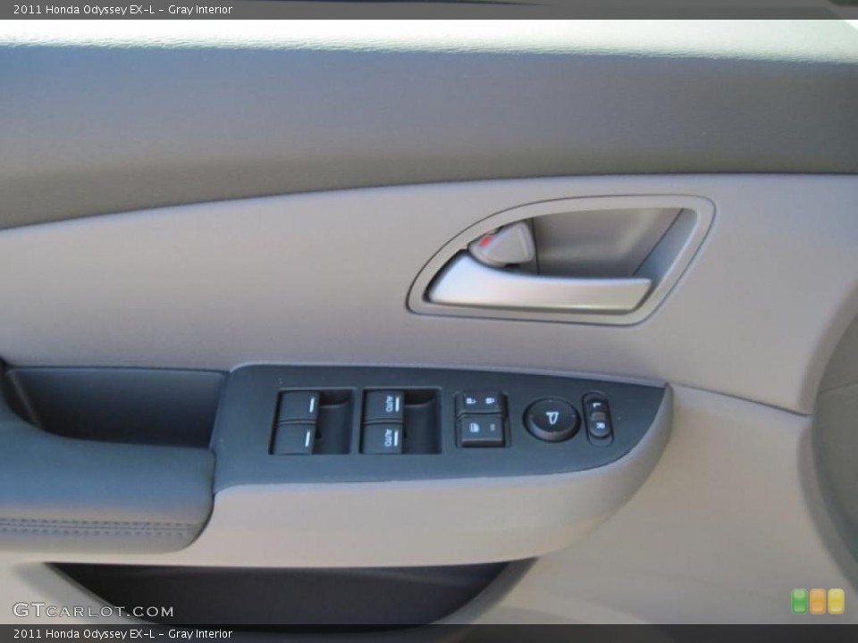 Gray Interior Controls for the 2011 Honda Odyssey EX-L #45692004