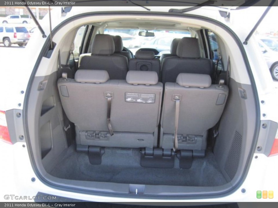 Gray Interior Trunk for the 2011 Honda Odyssey EX-L #45692272