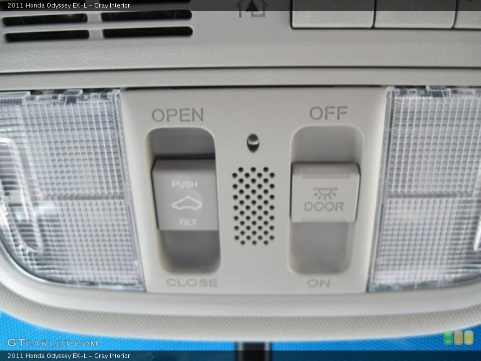Gray Interior Controls for the 2011 Honda Odyssey EX-L #45692356