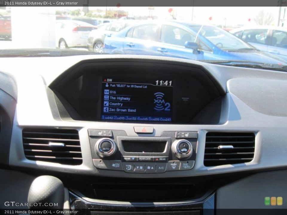 Gray Interior Controls for the 2011 Honda Odyssey EX-L #45692386