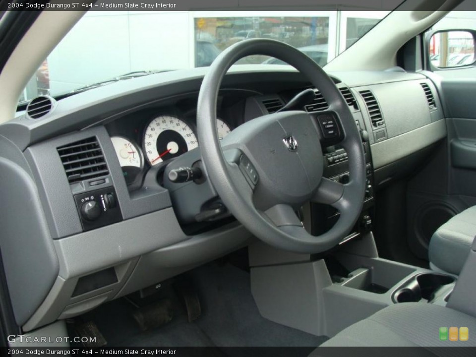 Medium Slate Gray Interior Dashboard for the 2004 Dodge Durango ST 4x4 #45692820