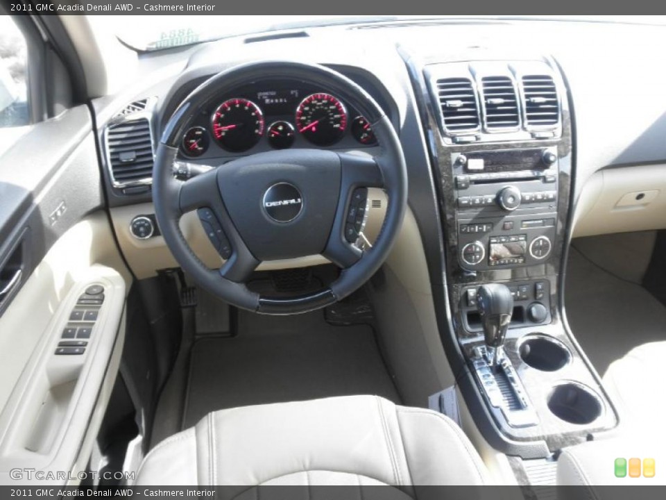 Cashmere Interior Dashboard for the 2011 GMC Acadia Denali AWD #45693404