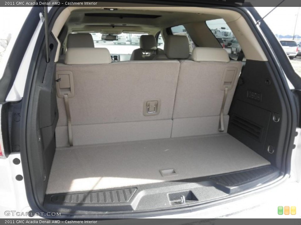 Cashmere Interior Trunk for the 2011 GMC Acadia Denali AWD #45693496