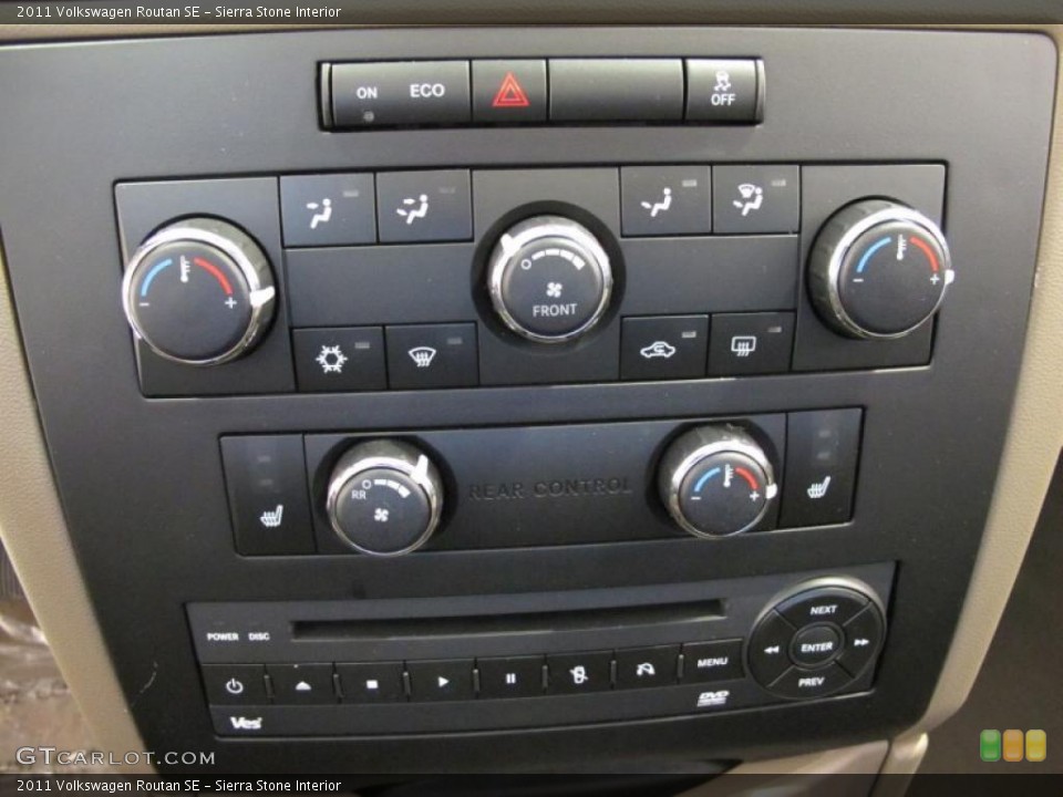 Sierra Stone Interior Controls for the 2011 Volkswagen Routan SE #45693812