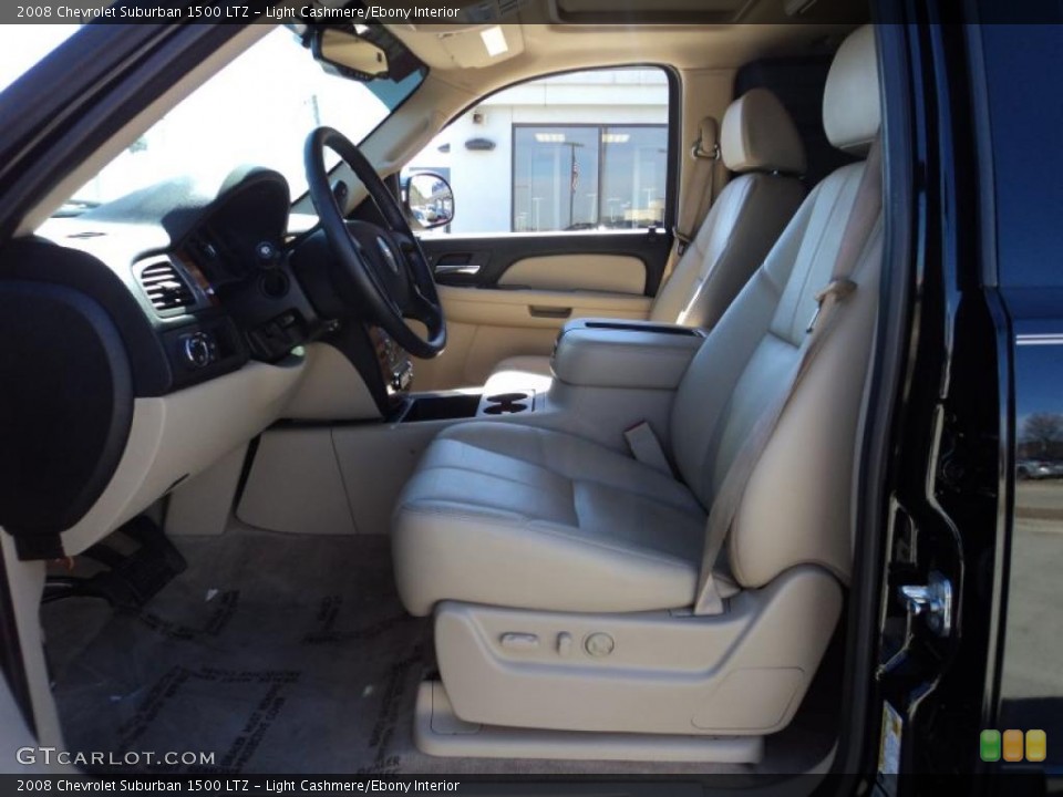 Light Cashmere/Ebony Interior Photo for the 2008 Chevrolet Suburban 1500 LTZ #45695320
