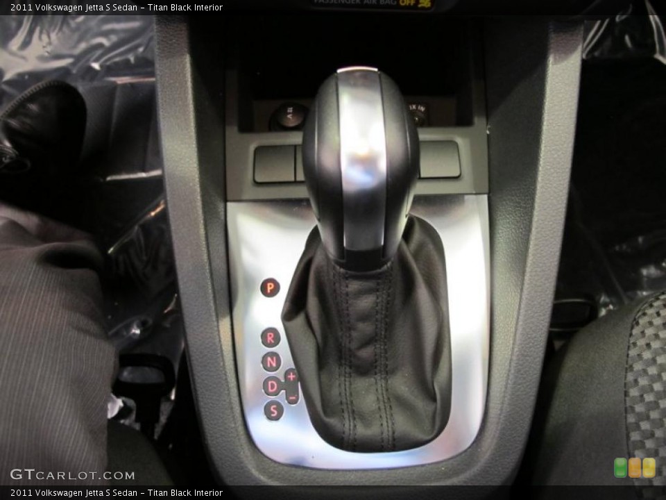 Titan Black Interior Transmission for the 2011 Volkswagen Jetta S Sedan #45695396