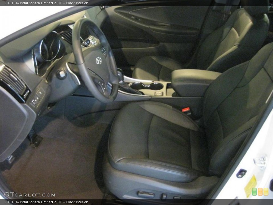 Black Interior Photo for the 2011 Hyundai Sonata Limited 2.0T #45696789