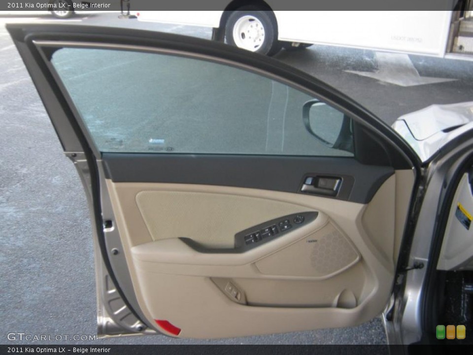 Beige Interior Door Panel for the 2011 Kia Optima LX #45697125