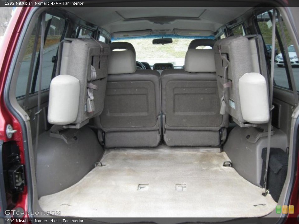 Tan Interior Trunk for the 1999 Mitsubishi Montero 4x4 #45697225