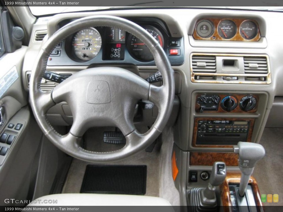 Tan Interior Controls for the 1999 Mitsubishi Montero 4x4 #45697341