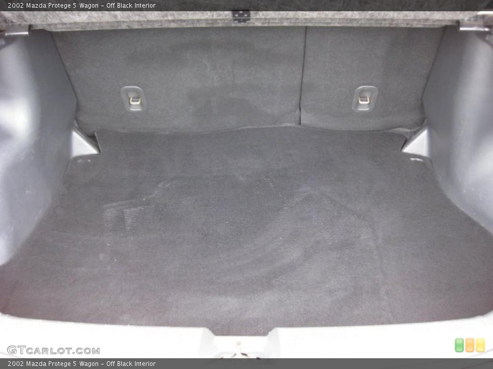 Off Black Interior Trunk for the 2002 Mazda Protege 5 Wagon #45697545
