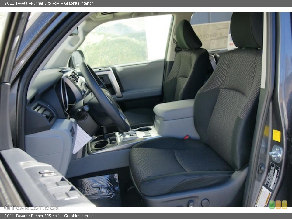 Graphite Interior Photo for the 2011 Toyota 4Runner SR5 4x4 #45698805