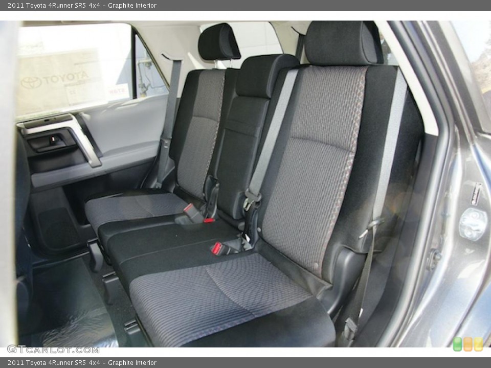 Graphite Interior Photo for the 2011 Toyota 4Runner SR5 4x4 #45698813