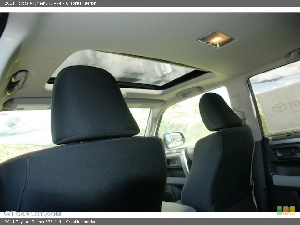 Graphite Interior Sunroof for the 2011 Toyota 4Runner SR5 4x4 #45698821