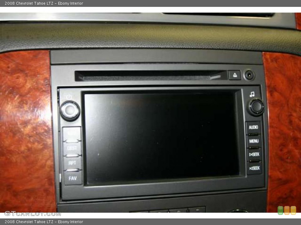 Ebony Interior Controls for the 2008 Chevrolet Tahoe LTZ #45699189