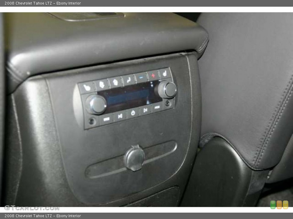 Ebony Interior Controls for the 2008 Chevrolet Tahoe LTZ #45699245