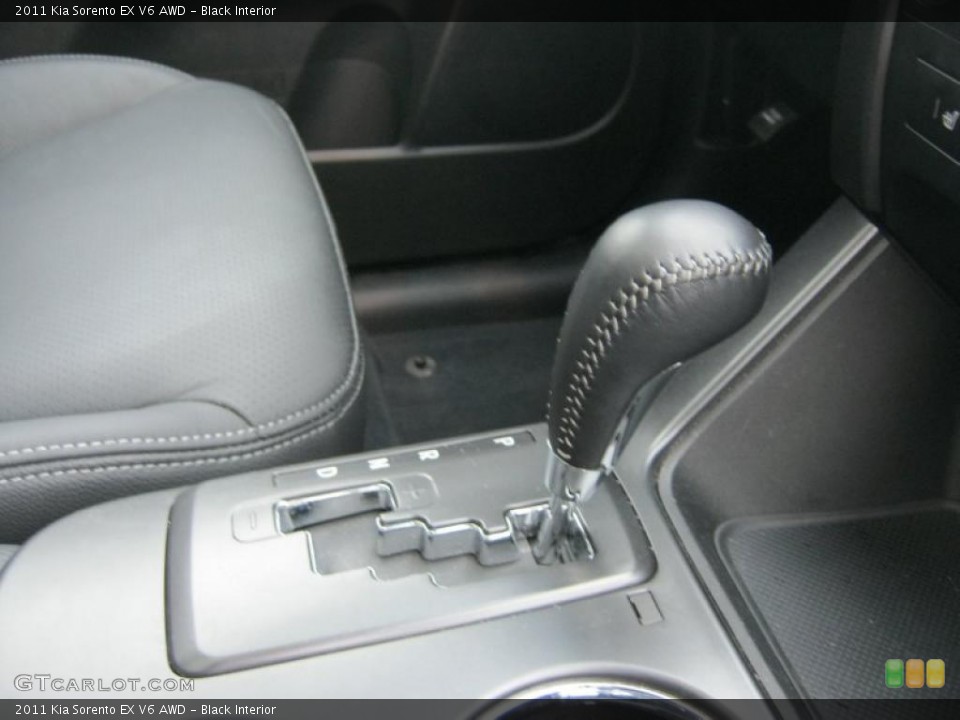 Black Interior Transmission for the 2011 Kia Sorento EX V6 AWD #45700681