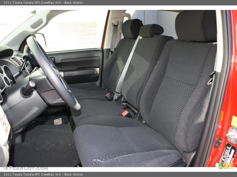 Black Interior Photo for the 2011 Toyota Tundra SR5 CrewMax 4x4 #45703091