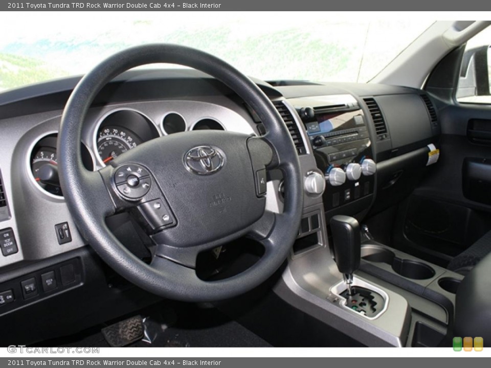 Black Interior Photo for the 2011 Toyota Tundra TRD Rock Warrior Double Cab 4x4 #45703157