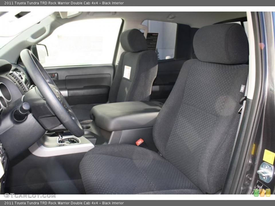 Black Interior Photo for the 2011 Toyota Tundra TRD Rock Warrior Double Cab 4x4 #45703169