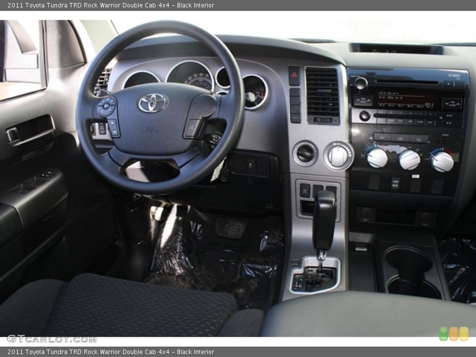 Black Interior Dashboard for the 2011 Toyota Tundra TRD Rock Warrior Double Cab 4x4 #45703193