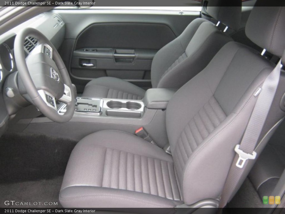 Dark Slate Gray Interior Photo for the 2011 Dodge Challenger SE #45704274