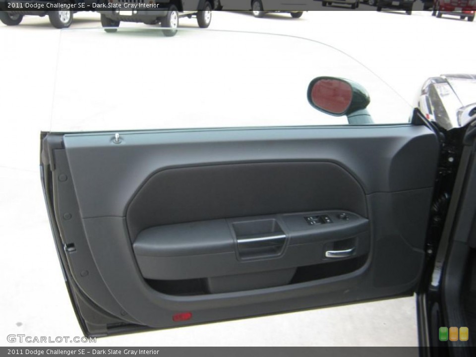 Dark Slate Gray Interior Door Panel for the 2011 Dodge Challenger SE #45704294