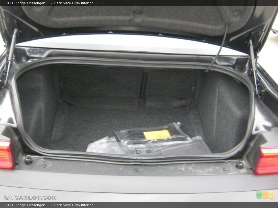 Dark Slate Gray Interior Trunk for the 2011 Dodge Challenger SE #45704310