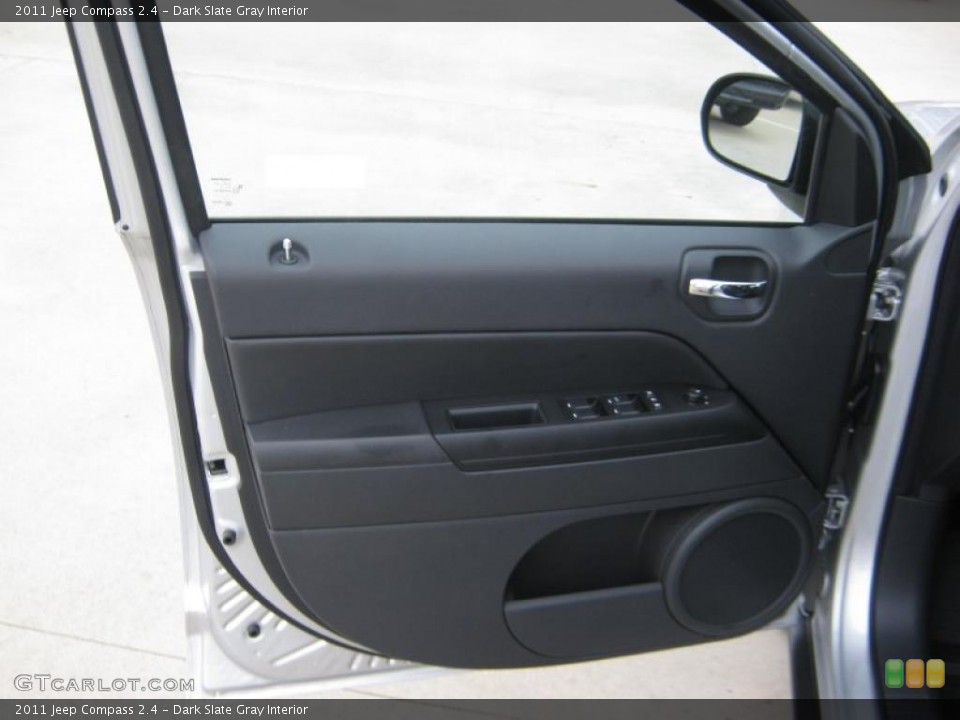 Dark Slate Gray Interior Door Panel for the 2011 Jeep Compass 2.4 #45704766
