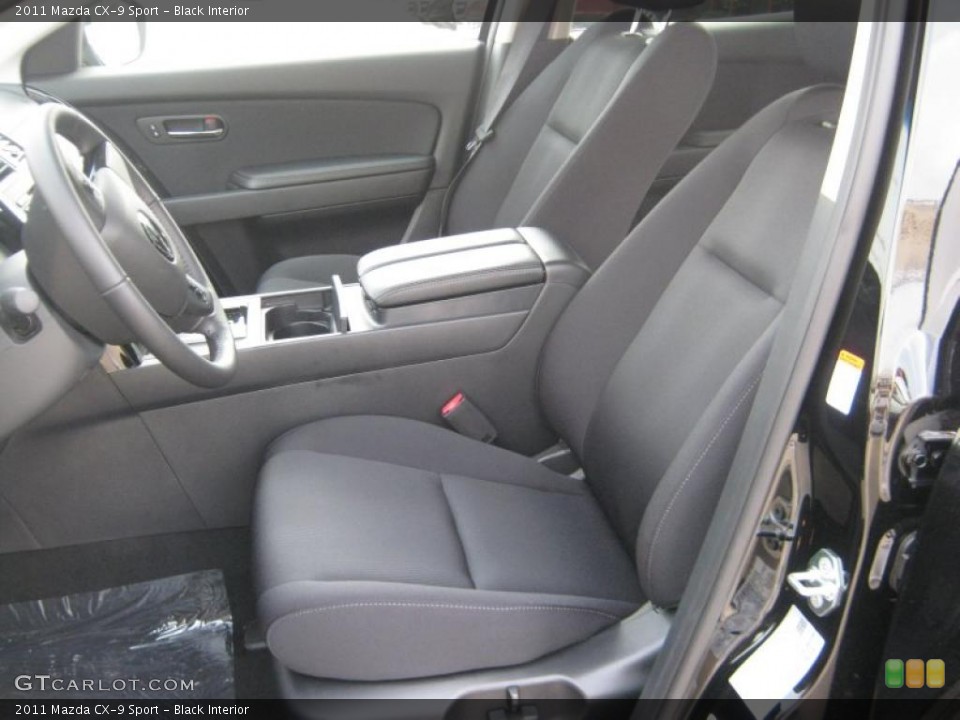 Black Interior Photo for the 2011 Mazda CX-9 Sport #45704858