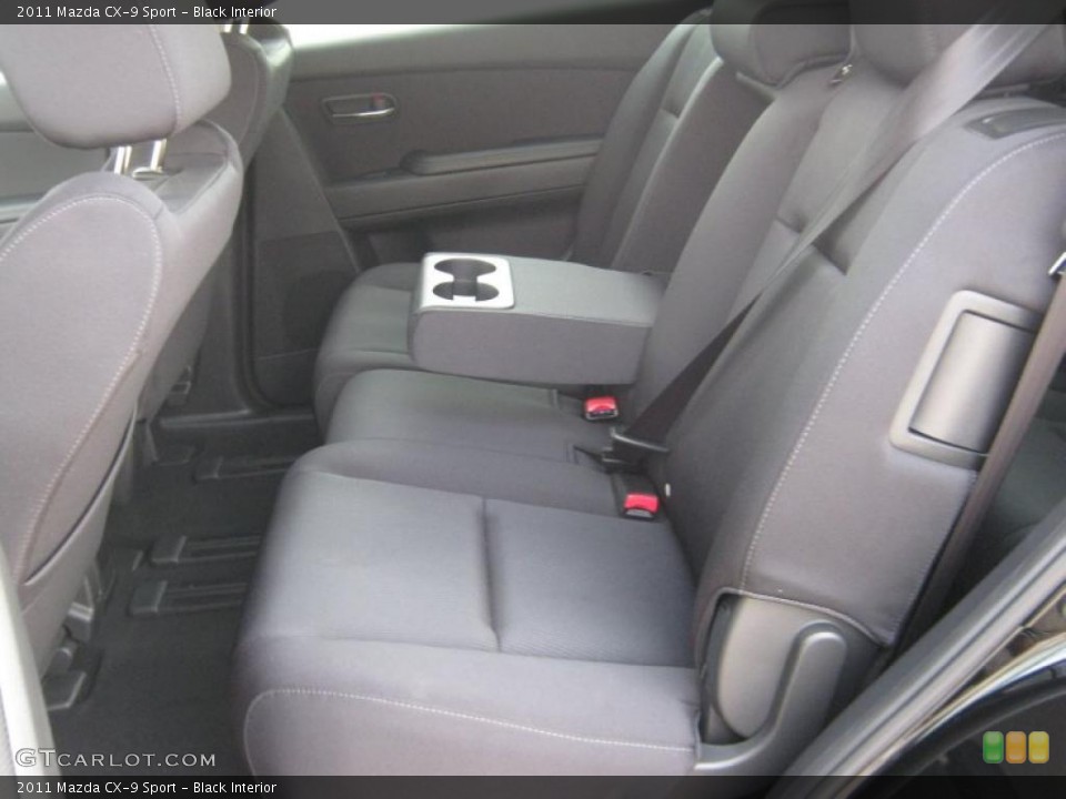 Black Interior Photo for the 2011 Mazda CX-9 Sport #45704866